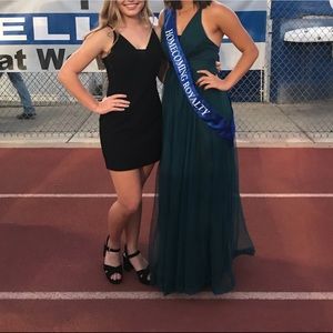 Forest green Prom Dress